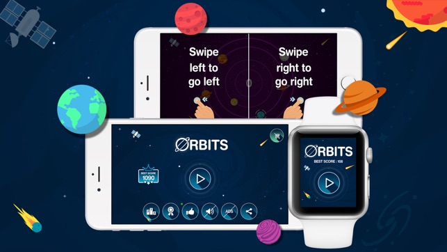 Orbits - 3D Touch and Apple Watch Game(圖2)-速報App