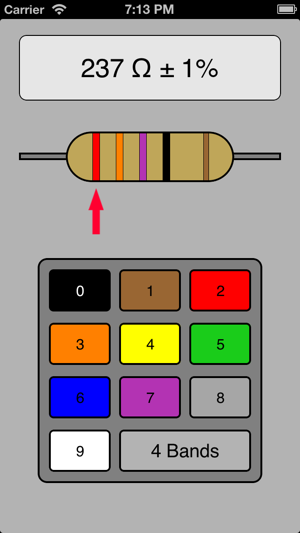 ‎Resistor CAL Ω Screenshot