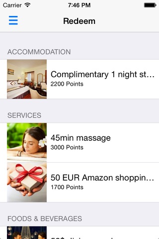 iRewards - Hotel Loyalty App screenshot 2