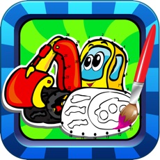 Activities of Dot to Dot finger paint : Kids funny with animals, cartoon and vehicle Baby Tools games for Preschoo...