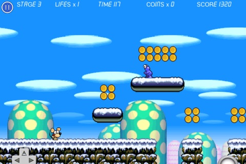 Mouse World Madness FREE - Pixel Maze Jump Game screenshot 2