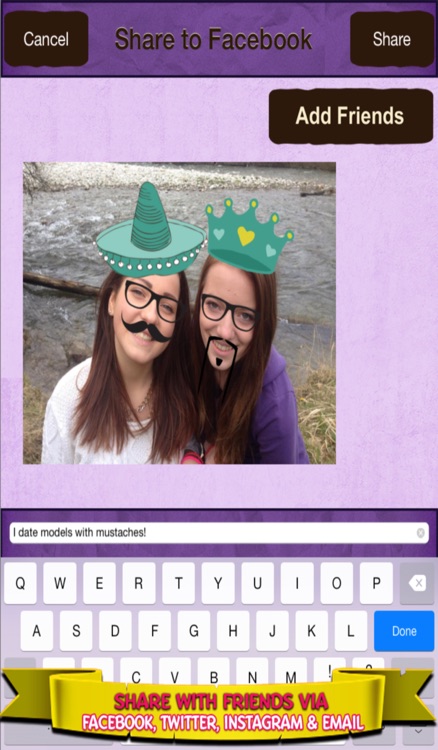 Retro Mustache Fun Photo Editor - The Perfect Camera for Selfies - Free Fake Pictures Booth