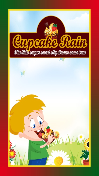 Cupcake Rain : The kids sugar sweet sky dream come true - Free Edition