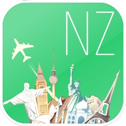 New Zealand Fly & Drive. Offline road map, flights status & tickets, airport, car rental, hotels booking.