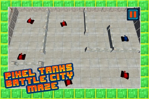 Pixel Tanks - Battle City Maze screenshot 3