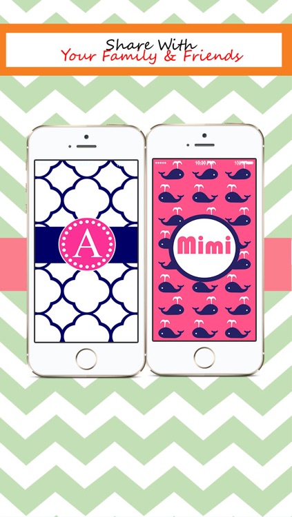 Designer Monogram Lite - Beautiful Custom Theme Wallpaper & Background Maker screenshot-3