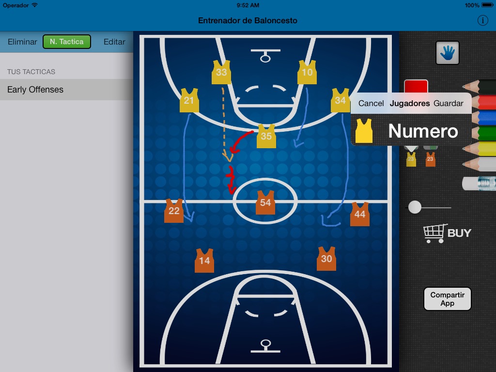Basketball Tactics Pro screenshot 4