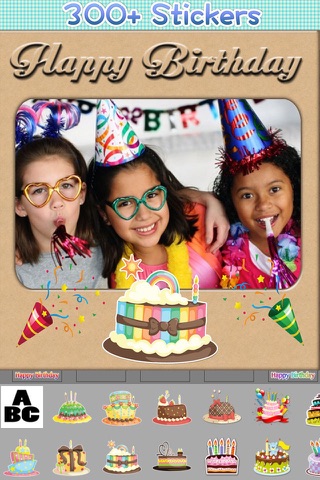 Happy Birthday Photo Frames Pro screenshot 2