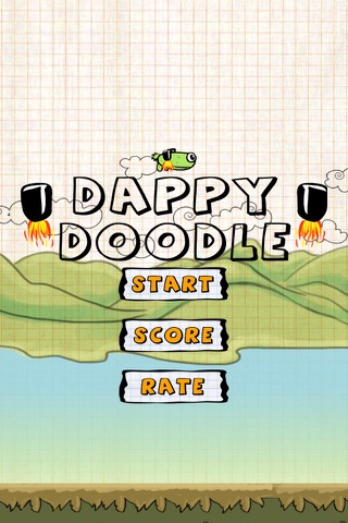 Flappy Doodle Flyer Free screenshot 2