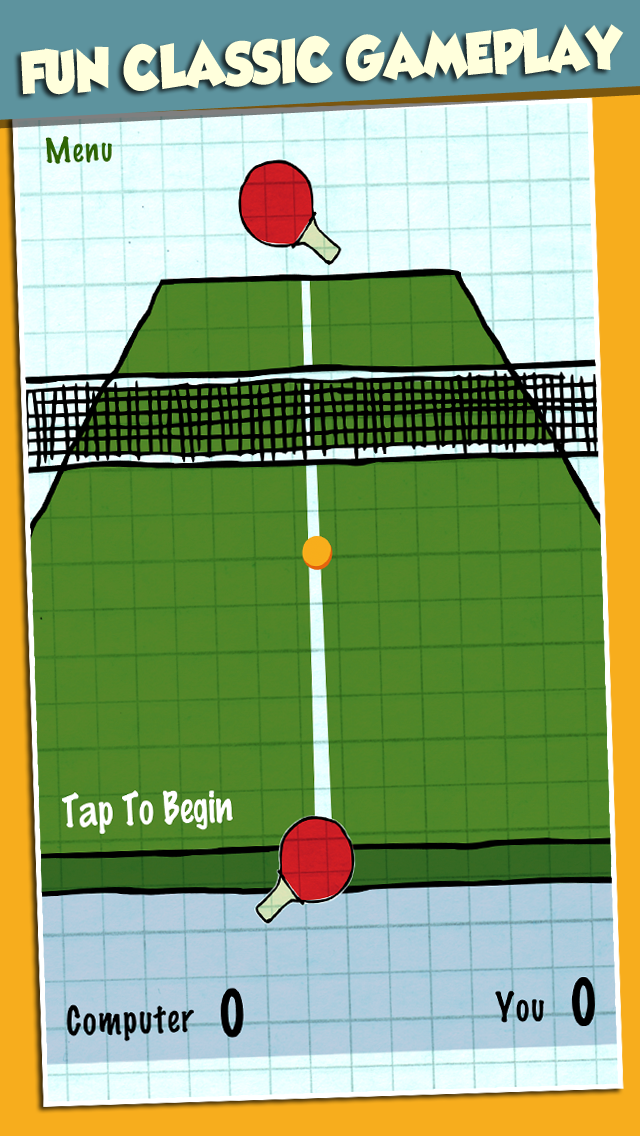 How to cancel & delete Ping Pong Doodle Battle For The Best Top King Paddle ! - Free Fun Game from iphone & ipad 1