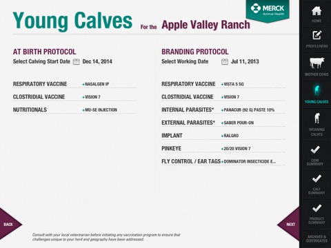 Merck Herd Health Manager C/C screenshot 3