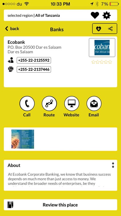 Yellow Pages Tanzania