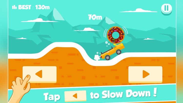 Endless Bouncy Car Road Adventure - Don't Drop the Donut!