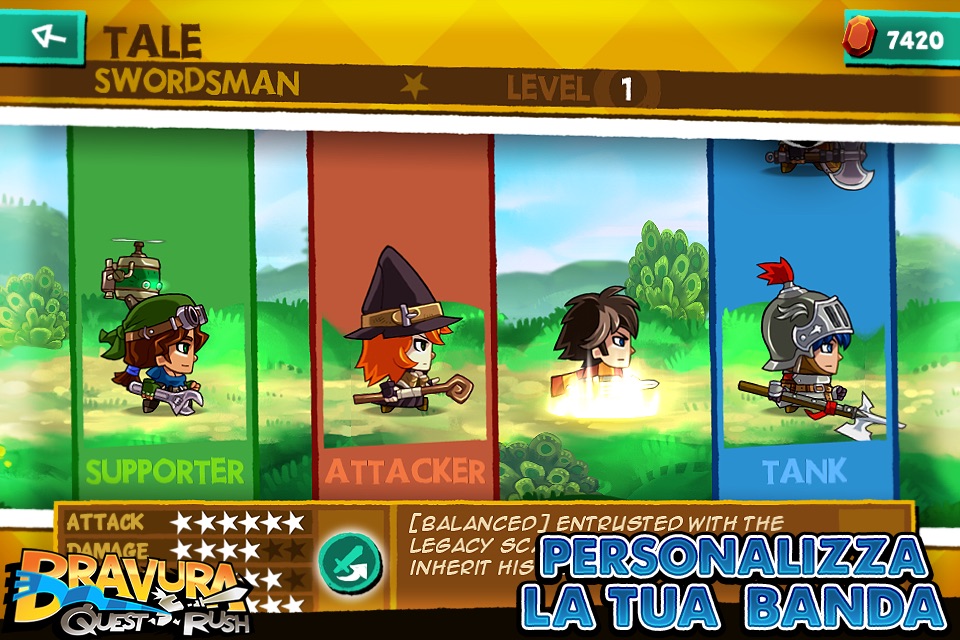 Bravura - Quest Rush Lite screenshot 4