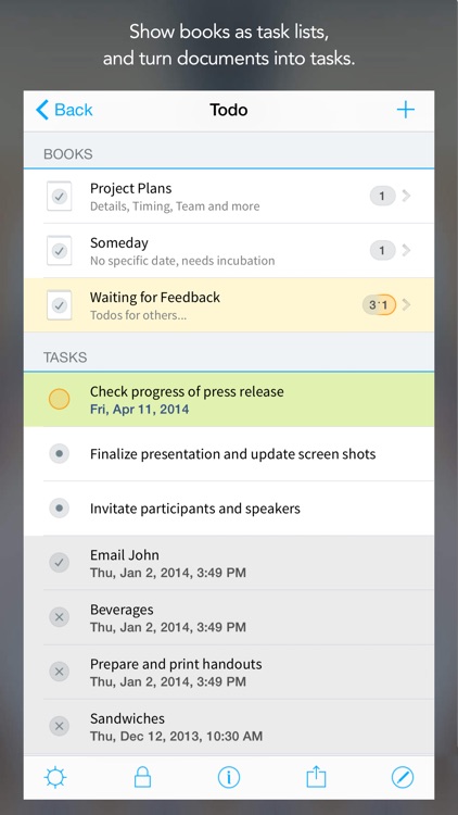 Notebooks for iPhone