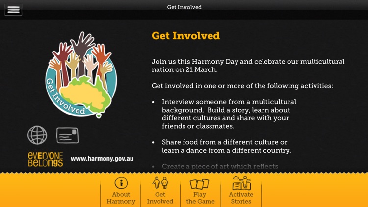 Harmony Day Stories