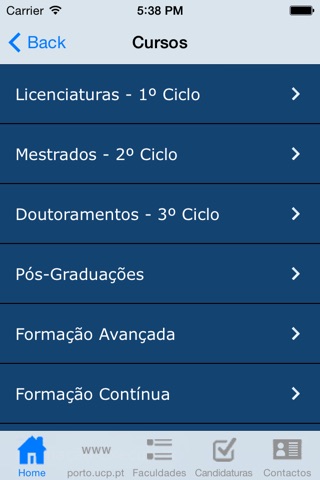 UCP Porto screenshot 2