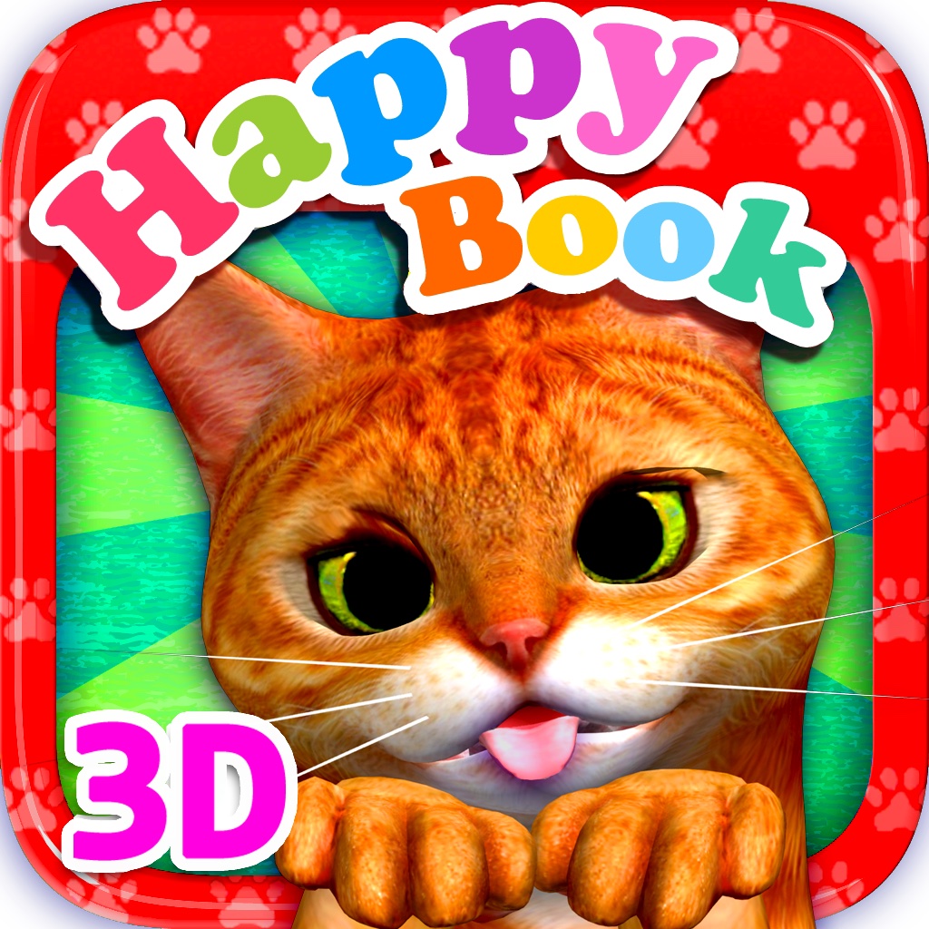 The agile and nimble cat - 3D e-Book with interactive format - HAPPY BOOK