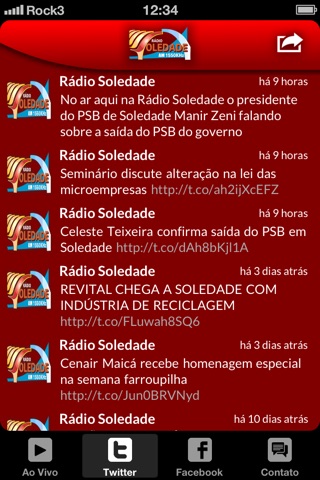 Rádio Soledade screenshot 2