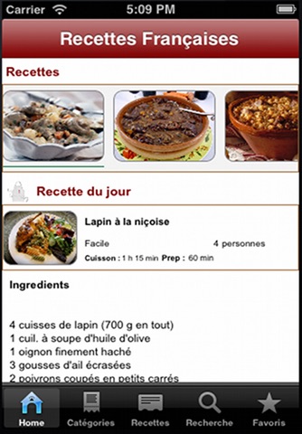 Cuisine Française screenshot 3