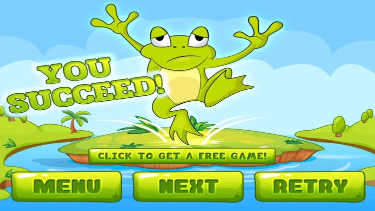 Crazy Froggy Frog Challenge - Cute Lilypad Jumping Board Puzzle screenshot-4