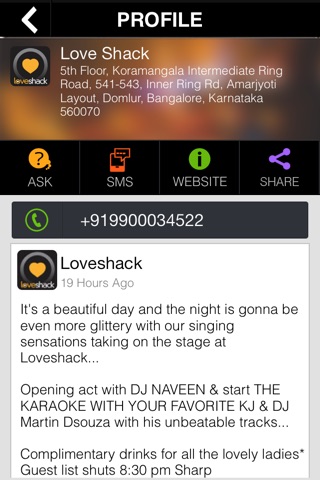 Love Shack Bangalore screenshot 4