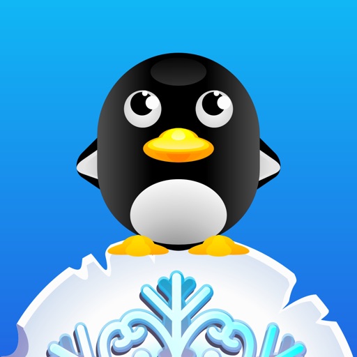 Winter Penguin Tap To Jump To Ice iOS App