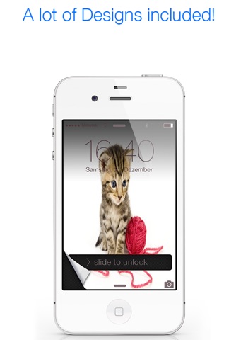 Lock Screen Designer - Pimp and Bling for Lock Screen on iOS 7 screenshot 3