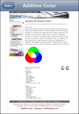 PRINT A-Z screenshot 2