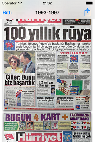 Gazete Arşivi (1919-2007) screenshot 3