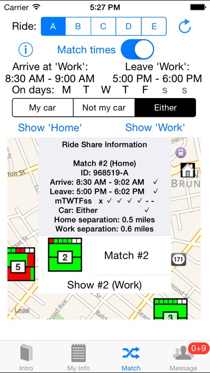 CarPooling - Princeton Ride Share