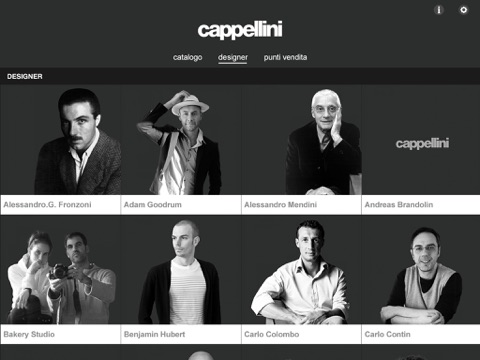 Cappellini for iPad screenshot 4