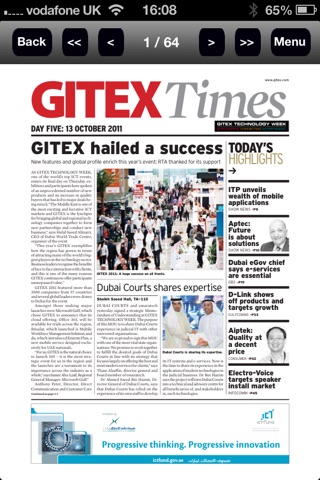 Gitex Times screenshot 2