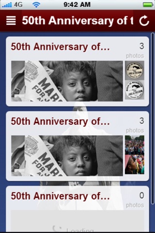 50th Anniversary of the March in Washington screenshot 2