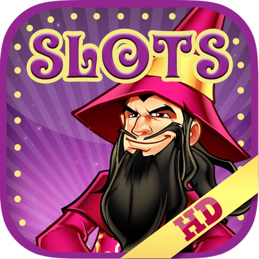 Wizard of Slots Machine HD - Wonderful and Magical Casino Bonus Game Icon
