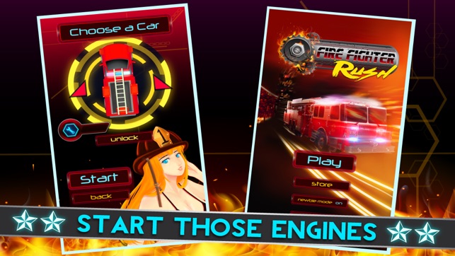 Fire Fighter Rush FREE: Muscle Fireman TT Truck Race To Resc(圖2)-速報App