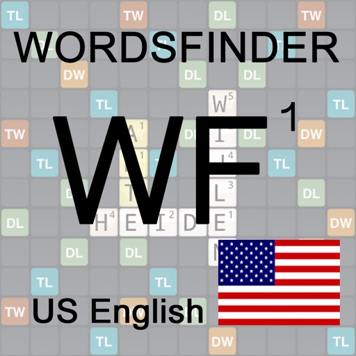 Words Finder Wordfeud/TWL - find the best English words for Wordfeud, crossword and cryptogram Icon