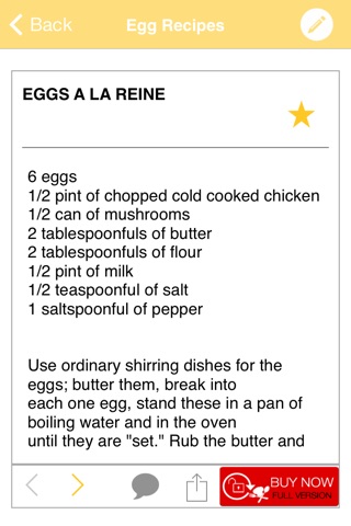** Egg Recipes ** screenshot 3