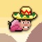 Felipe is a happy pink Mexican bird