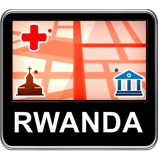 Rwanda Vector Map - Travel Monster