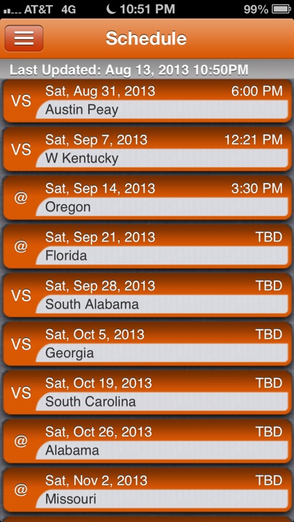 Tennessee Vols Football Live