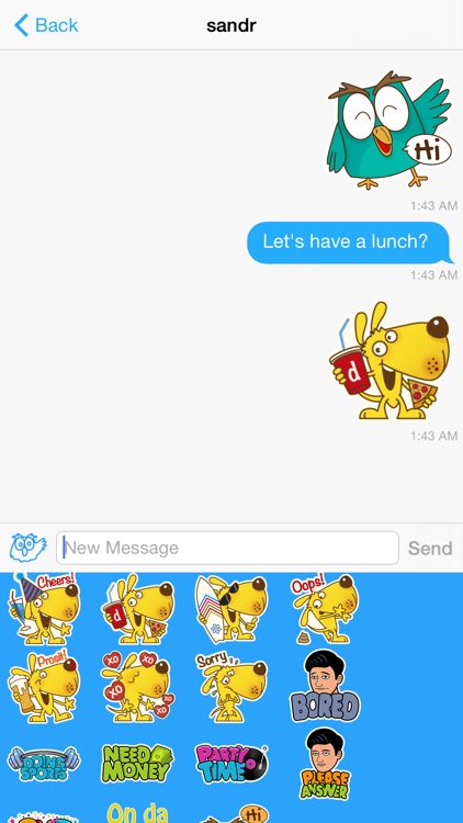 8 : Sticker Messenger
