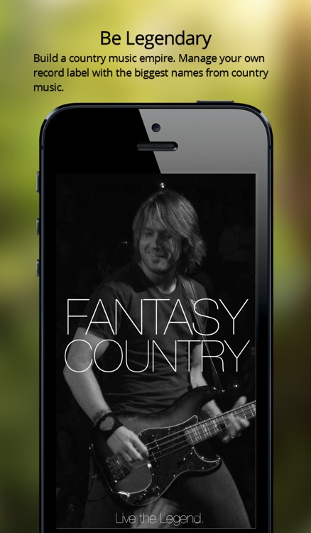 Fantasy Country — a music industry simulation game