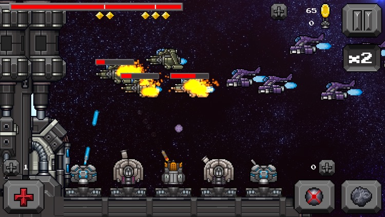 War in Space - Retro style arcade TD game.
