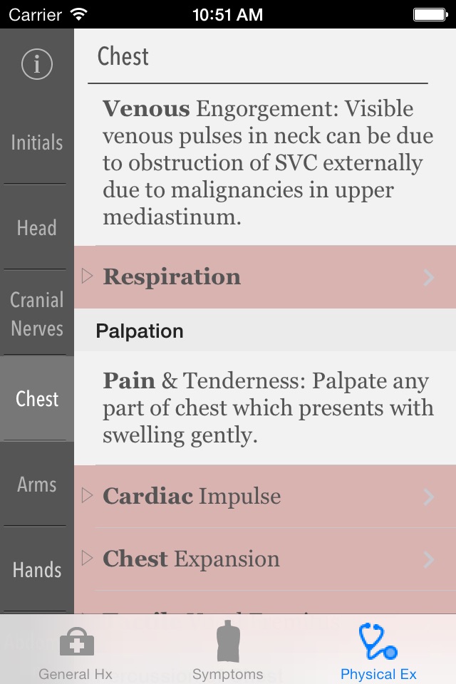 Clinical Skills - History, Symptoms & Physical Examination screenshot 3