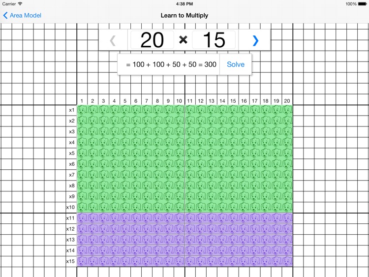 Area Model - Learn Multiplication and Division