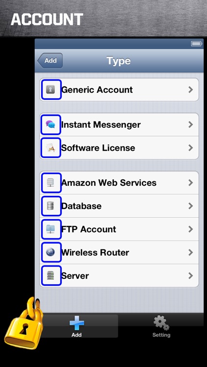Safe Password free for iPhone screenshot-1