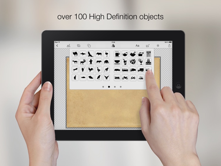 i Visual info Touch