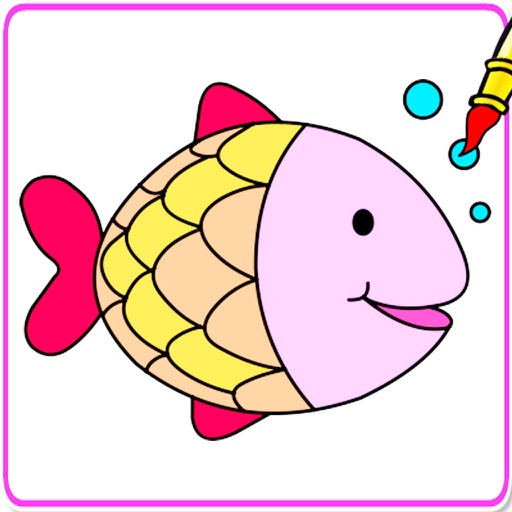 Kids Paint Color Book - coloring pages