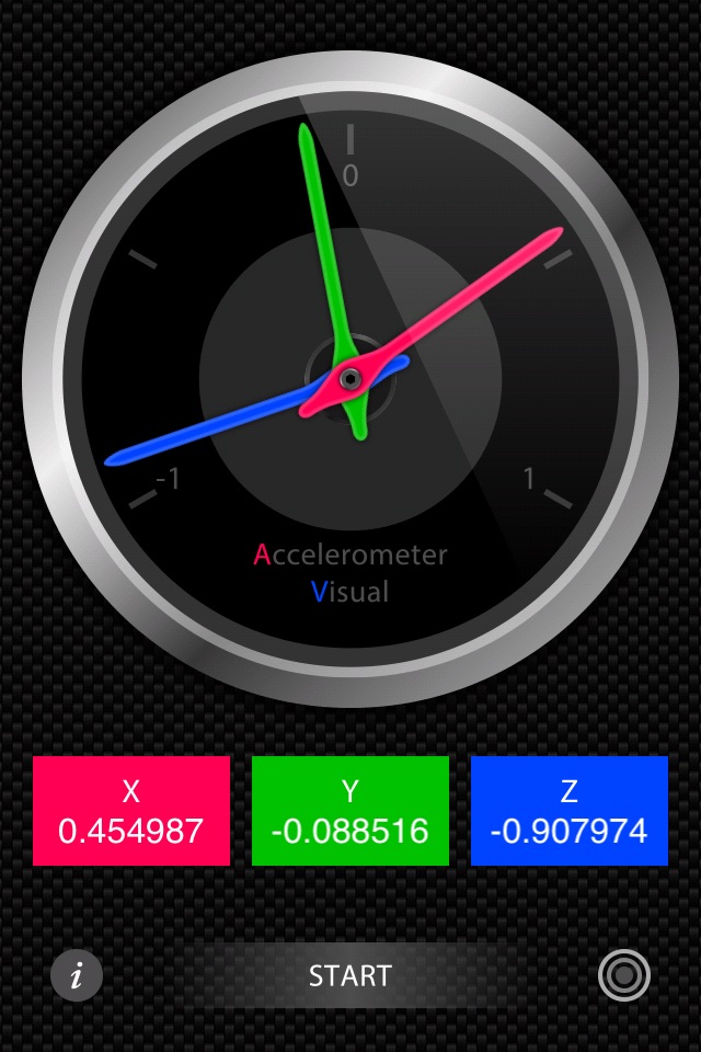 Accelerometer Visual screenshot 2